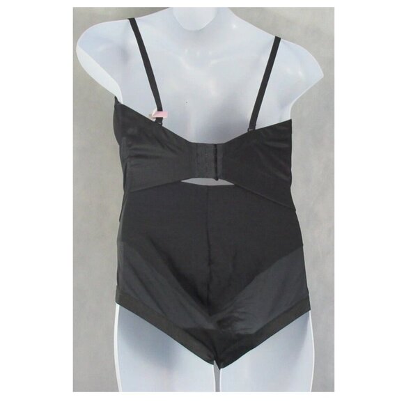 Maidenform Women's Ultra Firm Built-In-Bra Body Shaper Bodysuit, Black, 36B - Picture 2 of 2